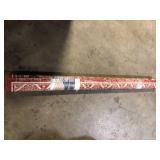 Hampton Bay Red 6 ft. x 9 ft. Medallion Indoor/Outdoor Area Rug Customer Returns See Pictures