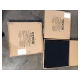 Lot of VEVOR Black Commercial Residential 24 in. x 24 in. Peel and Stick Pattern Carpet Tile Carpet Squares 60 sq. ft.    Customer Returns See Pictures