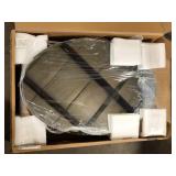 Glacier Bay 20 in. x 30 in. Frameless Recessed or Surface-Mount Bathroom Medicine Cabinet with Beveled Mirror, White Customer Returns See Pictures