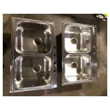 Lot of Assorted Sinks One Unit is  Damaged Customer Returns See Pictures