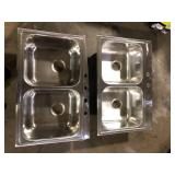 Lot of Assorted Sinks One Unit is  Damaged Customer Returns See Pictures