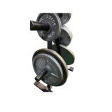 235 Lbs of Standard Weight Plates (weight rack included): Two 45 Lbs, Two 35 Lbs. Two 25 Lbs and Four 5 Lbs