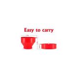 3 Silicone Microwave Popcorn Poppers ( New)