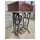 Antique Wheeler & Wilson Sewing Machine on Cast Iron Base