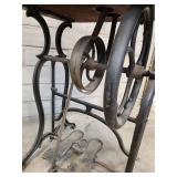 Antique Wheeler & Wilson Sewing Machine on Cast Iron Base