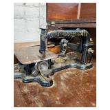 Antique Wheeler & Wilson Sewing Machine on Cast Iron Base