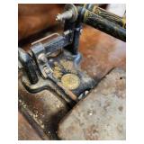 Antique Wheeler & Wilson Sewing Machine on Cast Iron Base
