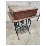 Antique Wheeler & Wilson Sewing Machine on Cast Iron Base