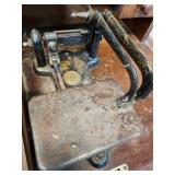 Antique Wheeler & Wilson Sewing Machine on Cast Iron Base