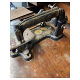 Antique Wheeler & Wilson Sewing Machine on Cast Iron Base