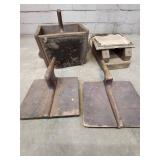 Collection of Vintage Wooden SewingTools