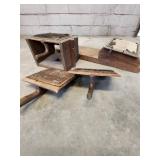 Collection of Vintage Wooden SewingTools