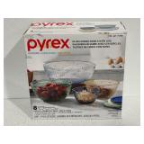 Pyrex Glass Bowls with Lids