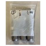 7 - 1/2" Impact Sockets 1/2" Drive