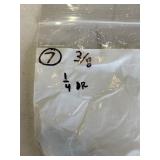 7 - 3/8" Impact Sockets 1/4" Drive
