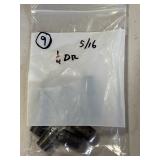 9 - 5/16" Impact Sockets 1/4" Drive