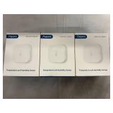 3 Pack of Aqara Temperature and Humidity Sensors