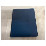 Blue Leather iPad Case