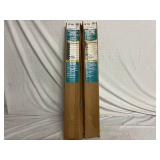 2 Packs of 1" Vinyl Plus Blinds - 28.5 W x 60 L