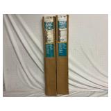 2 Packs of 1" Vinyl Plus Blinds - 31 W x 96 L