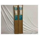 2 Packs of 1" Vinyl Plus Blinds - 31 W x 96 L