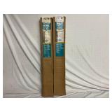 2 Packs of 1" Vinyl Plus Blinds - 31 W x 96 L