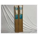 2 Packs of 1" Vinyl Plus Blinds - 31 W x 96 L