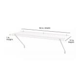 3 Everbilt Fixed Mount Shelf Kits - 36in
