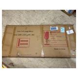 Black Full Length Standing/Hangable Mirror
