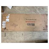 Gray Velvet Full Sized Bed Frame