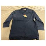 8 Navy Blue Long Sleeve Work Shirts
