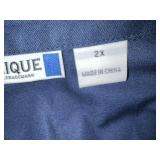 8 Navy Blue Long Sleeve Work Shirts