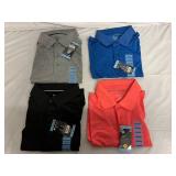 4 Variety Members Mark Performance Polos - L