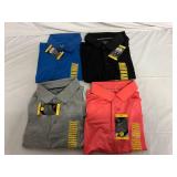 4 Variety Members Mark Performance Polos - M