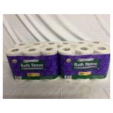 2 x 12 Packs of Pasque 2-Ply Bath Tissue
