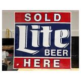 Miller Lite / Lite Beer Sign