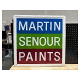 Martin Senour Paints Sign