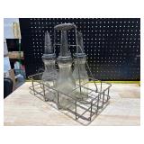 Oil Bottles with Carrier