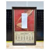 1955 Marilyn Monroe Framed Calendar