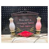 Vintage Grain Belt Beer Lighted Sign