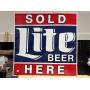 Miller Lite / Lite Beer Sign