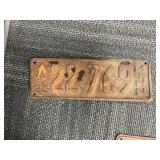 1935 Minn License Plate