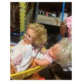 Dolls  Kids Rocking Chair   and toy Shopping Cart