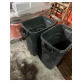 2 Garbage Cans