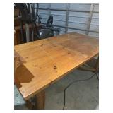 Very Big Table & Chairs not perfect but with a little TLC could be very nice