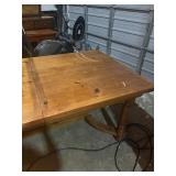 Very Big Table & Chairs not perfect but with a little TLC could be very nice