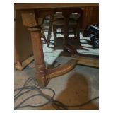 Very Big Table & Chairs not perfect but with a little TLC could be very nice