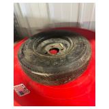 Plastic Sled and Trailer Tire