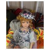 Lot of dolls  some Homemade
