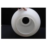 HUGE / HARD TO FIND RETRO PENDULUM FROSTED LIGHT / GLOBE